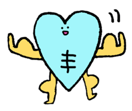 Heart kun sticker #6190822