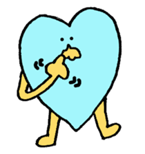 Heart kun sticker #6190826