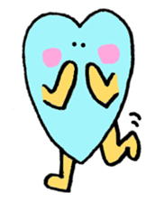 Heart kun sticker #6190834