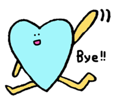 Heart kun sticker #6190838