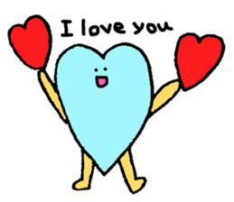 Heart kun sticker #6190839