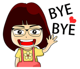 Makoto X Annie This is life sticker #6190923