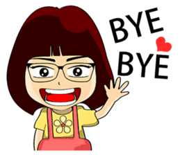 Makoto X Annie This is life sticker #6190923