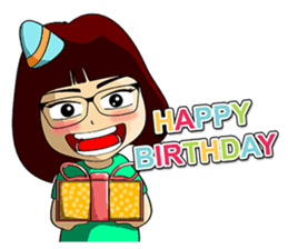 Makoto X Annie This is life sticker #6190929