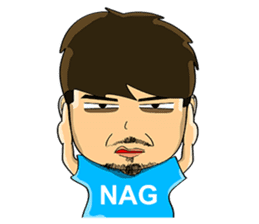 Makoto X Annie This is life sticker #6190932