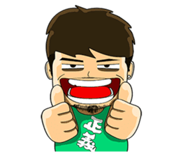 Makoto X Annie This is life sticker #6190934