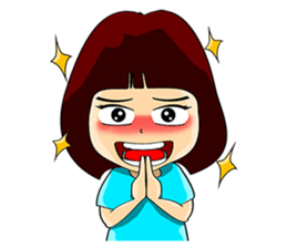 Makoto X Annie This is life sticker #6190935