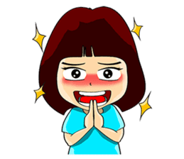 Makoto X Annie This is life sticker #6190935