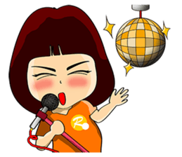 Makoto X Annie This is life sticker #6190939