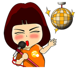 Makoto X Annie This is life sticker #6190939