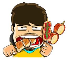 Makoto X Annie This is life sticker #6190941