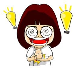 Makoto X Annie This is life sticker #6190942