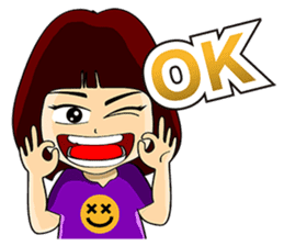 Makoto X Annie This is life sticker #6190948