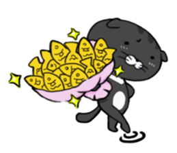 Sherry's Cat A Fei sticker #6191213