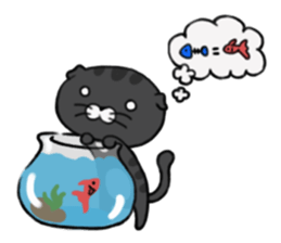 Sherry's Cat A Fei sticker #6191218