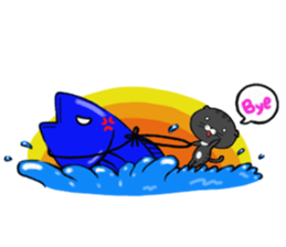 Sherry's Cat A Fei sticker #6191229