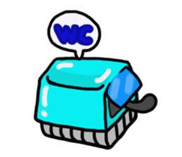 Sherry's Cat A Fei sticker #6191239