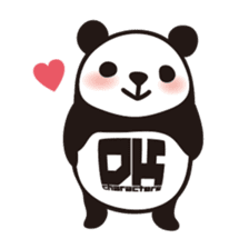 DK Panda Sticker sticker #6191290