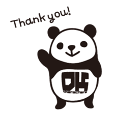 DK Panda Sticker sticker #6191297