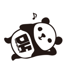 DK Panda Sticker sticker #6191300