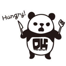 DK Panda Sticker sticker #6191306