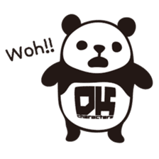 DK Panda Sticker sticker #6191307