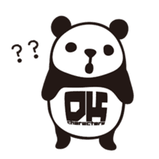 DK Panda Sticker sticker #6191309