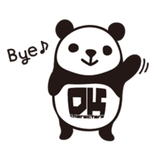 DK Panda Sticker sticker #6191310