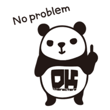 DK Panda Sticker sticker #6191317