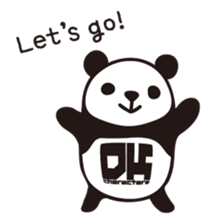 DK Panda Sticker sticker #6191319