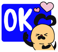 Very easy-to-read Japanese sticker. sticker #6191372