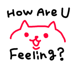 whats up?Cat sticker #6191400