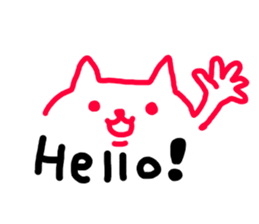 whats up?Cat sticker #6191401