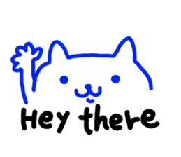 whats up?Cat sticker #6191421