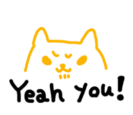 whats up?Cat sticker #6191425