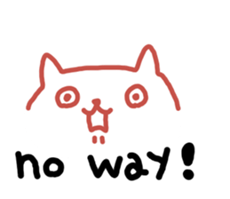 whats up?Cat sticker #6191428