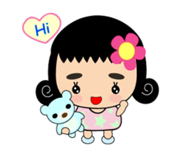 Cute Little Curly sticker #6191960