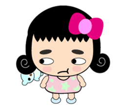 Cute Little Curly sticker #6191964