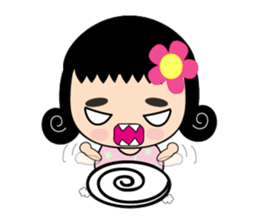 Cute Little Curly sticker #6191974