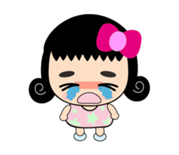 Cute Little Curly sticker #6191976