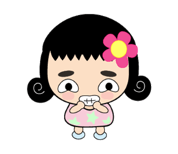 Cute Little Curly sticker #6191988