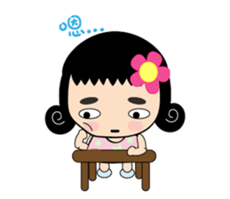 Cute Little Curly sticker #6191991