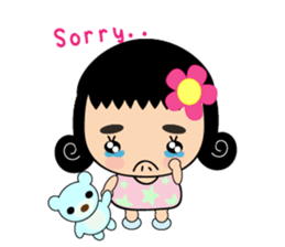 Cute Little Curly sticker #6191992