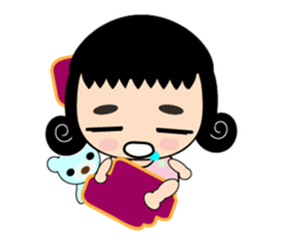 Cute Little Curly sticker #6191995