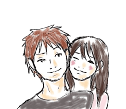 hihumi's boyfriend sticker #6192600