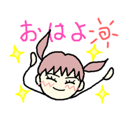tomboy mimiko sticker #6193476
