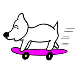 Black Canine sticker #6194002