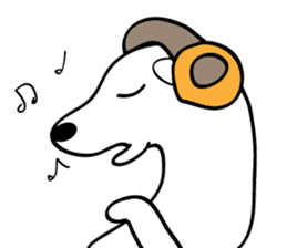 Black Canine sticker #6194005