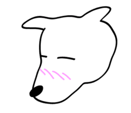 Black Canine sticker #6194008