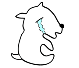 Black Canine sticker #6194016